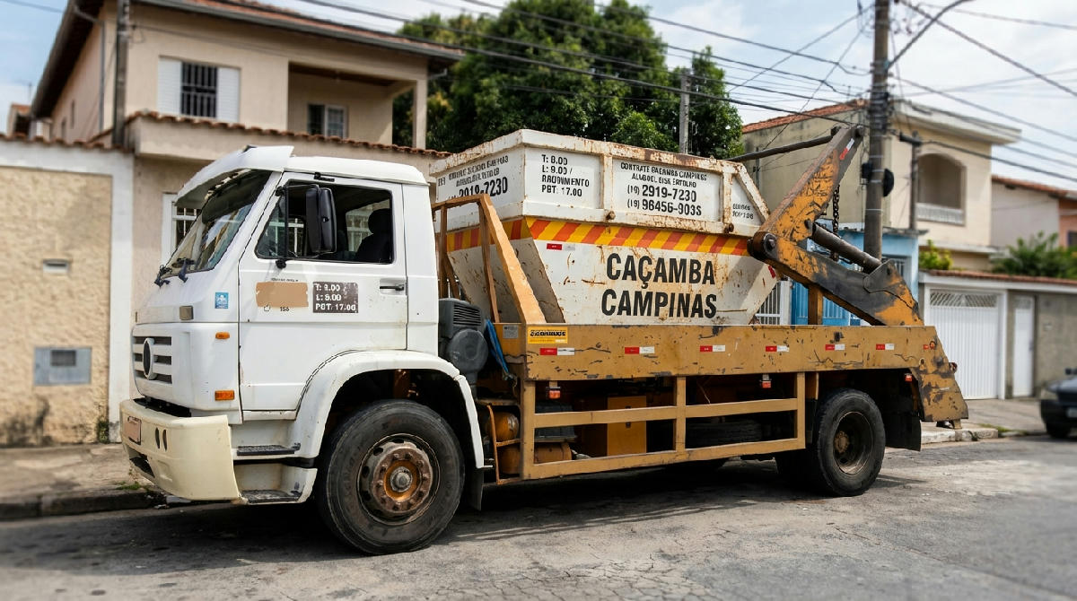 Aluguel de Caçamba no Delta I, Campinas